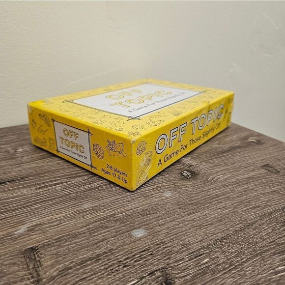 Leemann Off Topic A Game For Those Slightly Off Adult Board Game - Picture 2 of 3